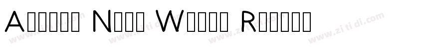 Avenir Next World Re字体转换